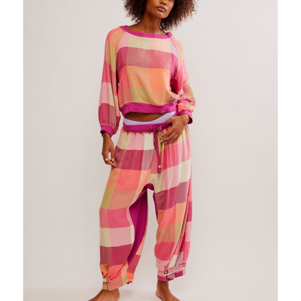 FREE PEOPLE Sugar Cookie Flannel Pullover / Warm Combo - Picture 6 of 10